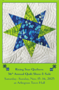 Quilt show flyer