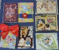 junior quilters' artist trading cards
