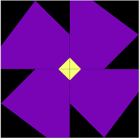 violet block