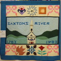 Saxtons River Bicenennial Quilt